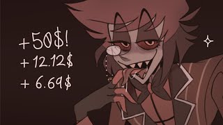 Alastor reads YOUR donations🎙️✨ [upl. by Inal]