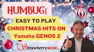 Have a CHRISTMAS PARTY on Yamaha GENOS 2  640 Xmas registrations for Genos 1Genos 2PSRSX900920 [upl. by Hepsoj]