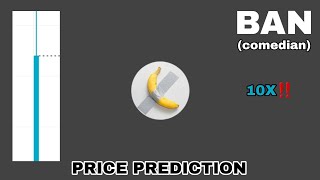 BAN TOKEN TO THE MOON‼️ BAN COMEDIAN PRICE PREDICTION 10X GAINS‼️ NEW BITGET LISTING BAN COIN [upl. by Pavia]