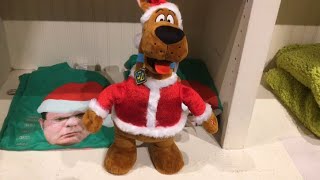 Scooby Doo Singing Jingle Bells Cracker Barrel Animated Christmas Doll [upl. by Kippy]