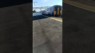 Northern Trains 156410 amp 156409 arriving at Mossley Hill 16924 [upl. by Dnalyag552]