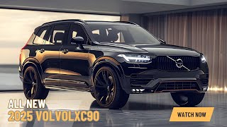 2025 Volvo XC90  A spacious SUV for the whole family [upl. by Eilac686]