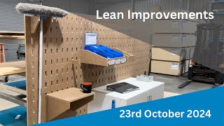 Lean Improvements  23rd October 2024 [upl. by Bartel832]