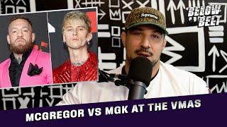 Reaction to Conor McGregor vs MGK at the VMAs  BELOW THE BELT with Brendan Schaub [upl. by Graces360]