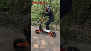 Commuting Ride🛴 EFGBIKE ES06 5600W Dual Motors Electric Scooter Offroad Escooter electricscooterfun [upl. by Ettenwad]