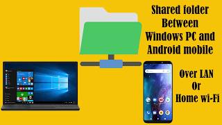 How to Access Windows Folder From Android Shared folder over LANWiFi [upl. by Acirahs]