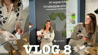 VLOG 8BÖLÜM Kasım 2022  İç Mimar Berna [upl. by Ammamaria]