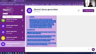 Product Walk Through FleetAI Dentons Gen AI Tool [upl. by Southworth]