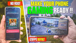 Pt4 NO ROOT Convert Any Phone into a GAMING PHONE  Increase Performance and Fix Lag in all games [upl. by Nirrol710]