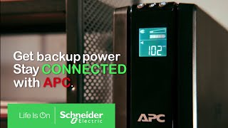 Stay Connected with APC BackUPS [upl. by Lennox]