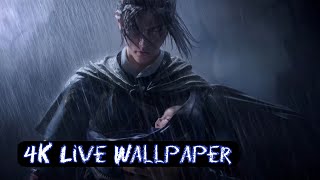 4K 60FPS Live Wallpaper  Rainy Father And Child [upl. by Mireielle]