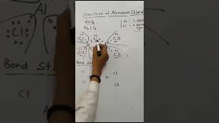 chemical Bonding  Lewis Structure of compound Al2Cl6  class  11  part  5  improve shiksha [upl. by Neelra212]