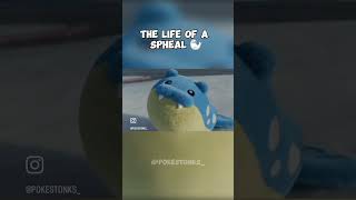 The Life of a Spheal pokemon pokemongo shinypokemon pokemontcg [upl. by Anytsirk]