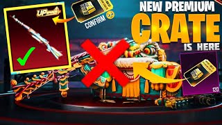 New Premium Upgraded Gun Confirm  Free Upgraded Kar98 Skin  120 Free Premium Crates Trick  PUBGM [upl. by Lari]