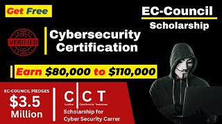 How To get EcCouncil Scholarship  CyberSecurity Certification Course for Free  Hacking [upl. by Alita]