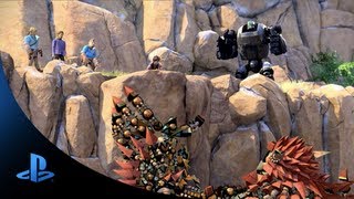 Knack Gamescom 2013 Trailer PS4 [upl. by Harvison]