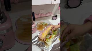 Let’s pack lunch  Chomps chompspartner lunch asmr lunchbox fudusa footlongsub sub pink [upl. by Os388]