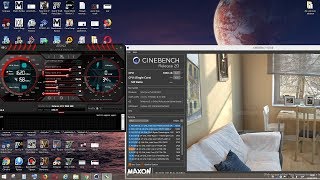 CINEBENCH R20  Benchmark Stress Test  i7 4770K [upl. by Line893]