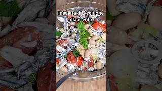 Acciughe alla menta asmr cucinarepesce ricettadelgiorno pesceincucina ricettedipesce acciughe [upl. by Zoilla]