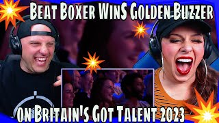 First Time Seeing Beat Boxer Win the Golden Buzzer on Britains Got Talent 2023 [upl. by Lladnor]