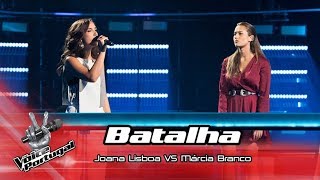 Joana Lisboa VS Márcia Branco  quotIssuesquot  Batalha  The Voice Portugal [upl. by Atiram278]