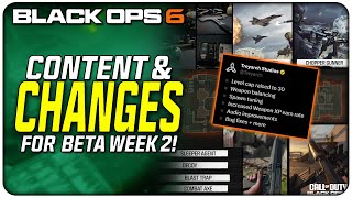 What to Expect for Week 2 of the Black Ops 6 BETA  Content amp Changes [upl. by Dazhahs]