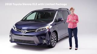 2018 Toyota Sienna AWD vs Odyssey [upl. by Niuqaoj]