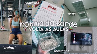 rotina da tarde volta às aulas📝 [upl. by Tapes]