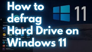 How to defrag Hard Drive on Windows 11 [upl. by Yelsehc325]