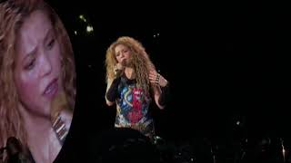 Shakira  Nada Live in Paris  El Dorado World Tour [upl. by Lilith]