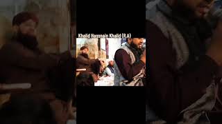 Khalid Hasnain Khalid with Owais Raza Qadri khalidhasnainkhalidbestnaat video viralvideo love [upl. by Annabal]