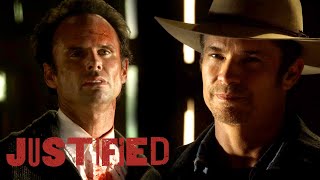 Justified  Raylan Faces Off Boyd For The Last Time [upl. by Aniarrol994]