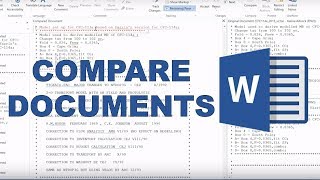 How to compare two documents in Word [upl. by Eimmat221]