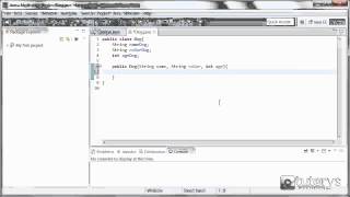 How to use a constructor with parameters in Java [upl. by Ettenaj724]