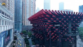 CHONGQING FROM THE SKY CHINA MEGA CITY 4K Cinema Drone [upl. by Steve317]