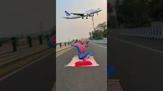 Spider man funny video😂😂 funny videoshorts trendingshorts shortsfeed spiderman [upl. by Dinesh]