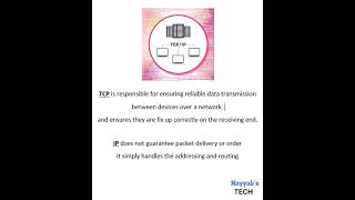 TCP vs IP  Understanding the Key Differences shorts [upl. by Aynekat]