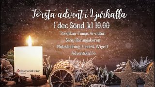 Gudstjänst i kyrkan och digital 1 December 2024 [upl. by Starkey]