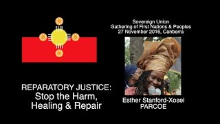 REPARATORY JUSTICE  ESTHER STANFORDXOSEI [upl. by Aerdnaek]