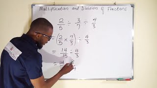 Multiplication And Division Of Fractions [upl. by Mehsah]