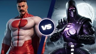 mortal kombat1 kombat leaguenoob saibot vs omini man [upl. by Nnairrehs162]