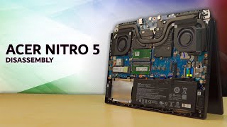 Acer Nitro 5 2022 Review  Disassembly and upgrade options [upl. by Blackman]