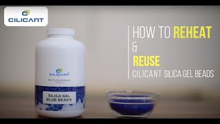 How to Reheat amp Reuse Silica Gel  Reactivate or ReGenerate Silica Gel Desiccant Beads [upl. by Asle483]