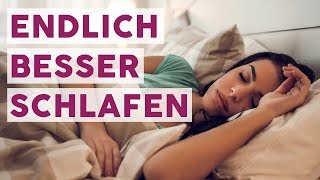 12 Tipps für einen besseren Schlaf 😴  BESSER LEBEN [upl. by Ylehsa15]