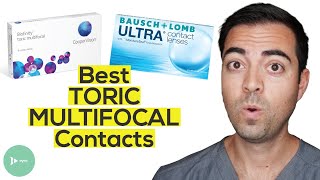 Best Contact Lenses for Astigmatism and Presbyopia  Best Toric Multifocal Contacts [upl. by Nicolette]