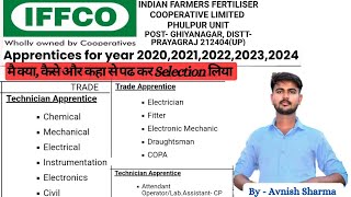 Iffco Apprentice 2024  Iffco apply online  Iffco Recruitment 2024  IFFCO Preparation [upl. by Hitt]