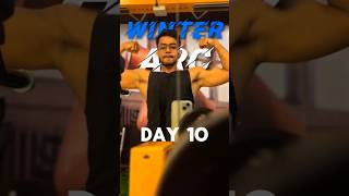 Winter Arc ❄ Day 10 81 days to go 🙌🙌 winterarc gymlifestyle gymreels gym [upl. by Anerac]