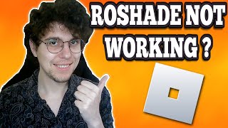 How To Fix Roshade Not Working [upl. by Ztnahc718]