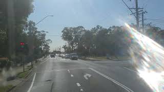 Truck driving from Wetherill Park to Penant hills [upl. by Noryd311]