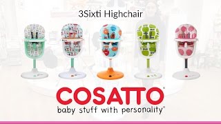 Cosatto 3Sixti Highchair Store Demo  Direct2Mum [upl. by Manbahs]